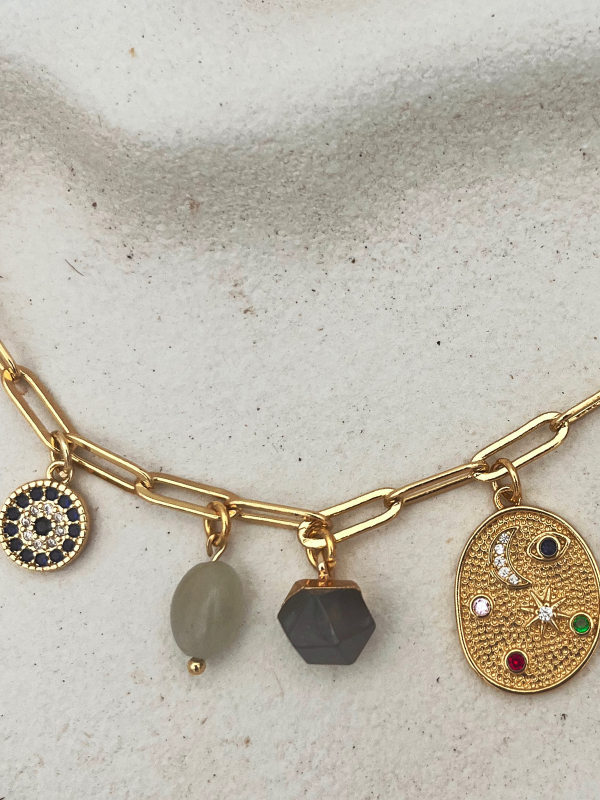 Starlit Spell Precious Charm Necklace