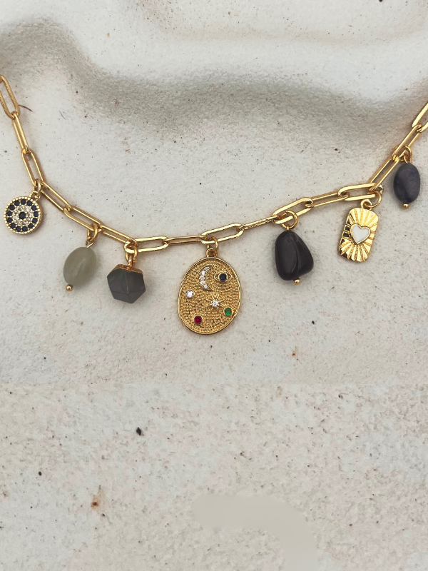 Starlit Spell Precious Charm Necklace