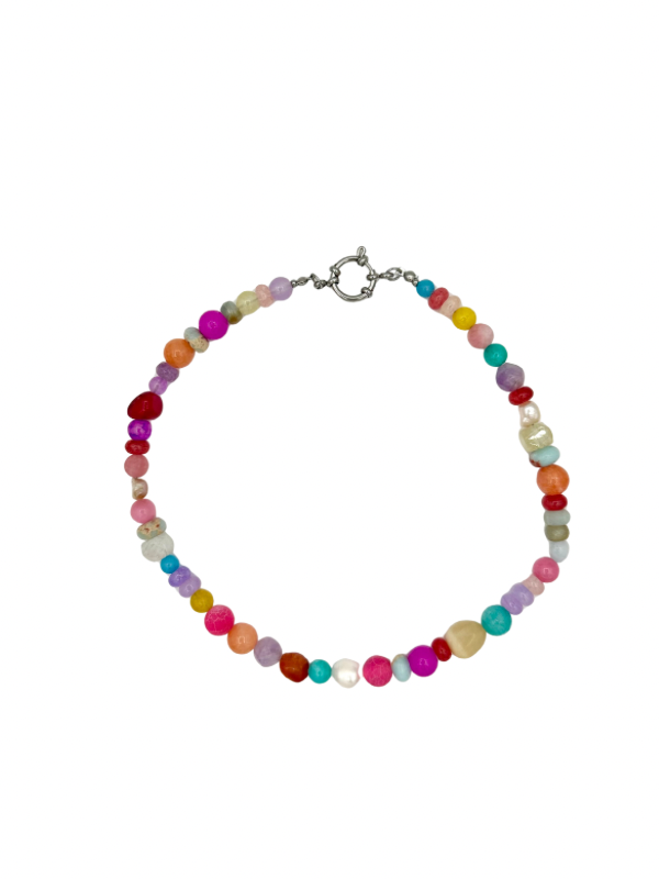 Parakeet Bay Beaded Necklace