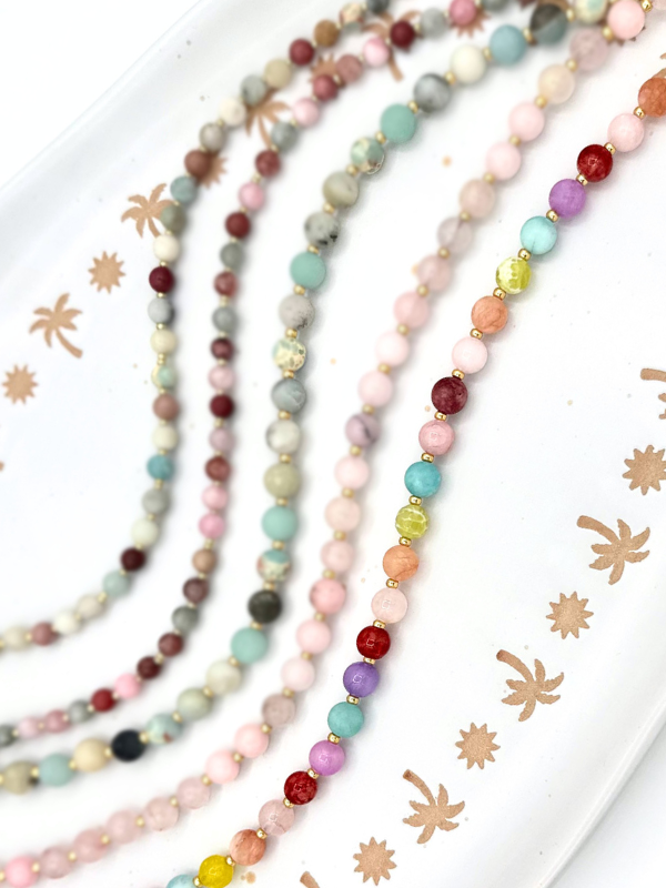 Coral Spawn Beaded Necklace