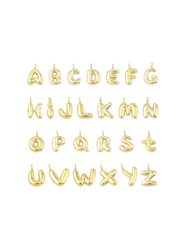 Custom Beaded Initial Necklace