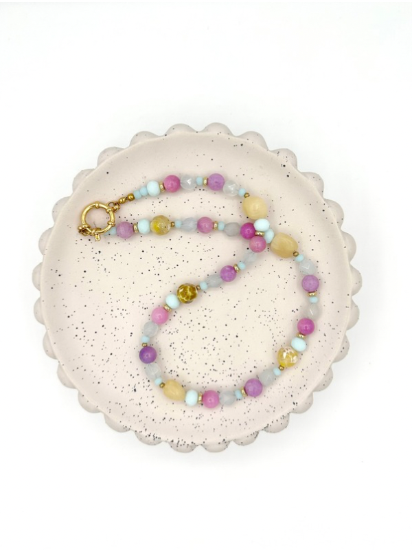 Twilight Beach Beaded Necklace